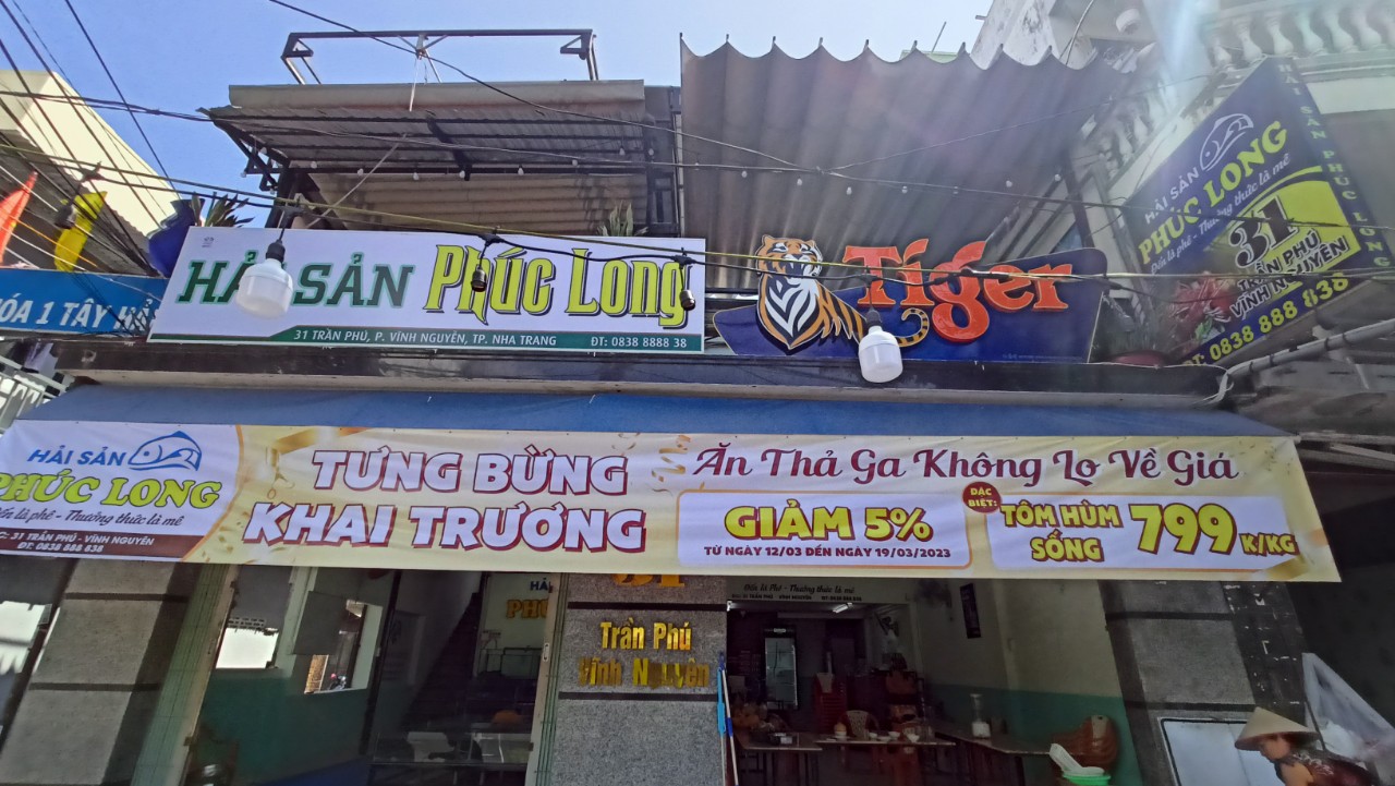 Quán hải sản Nha Trang - Phúc Long