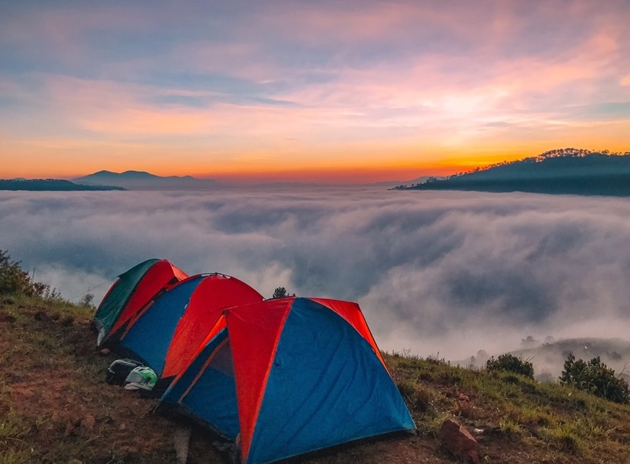 Camping tại Đà Lạt - Đỉnh LangBian