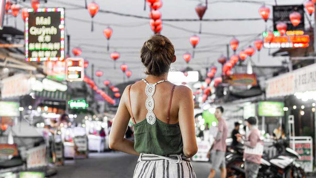 Chợ Đêm Dương Đông địa điểm vui chơi ở Phú Quốc về đêm