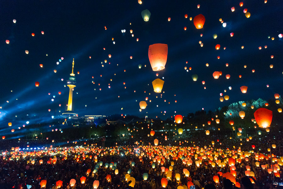 Lễ hội thả đèn trời Pingxi Đài Loan