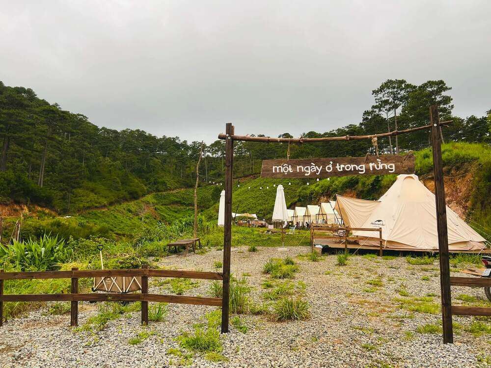 địa điểm cắm trại ở Đà Lạt