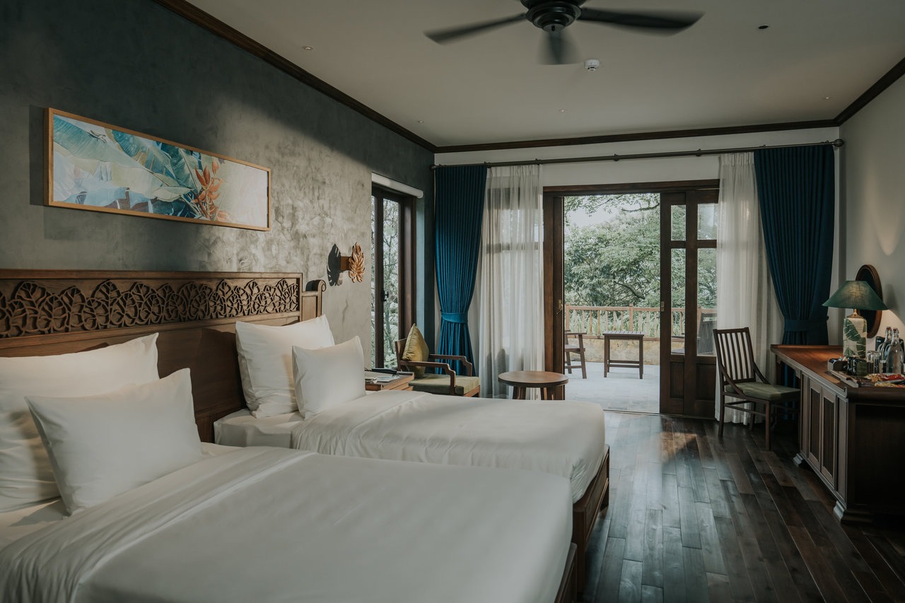 Phòng ngủ tại Amour Resort Ba vì Hà Nội