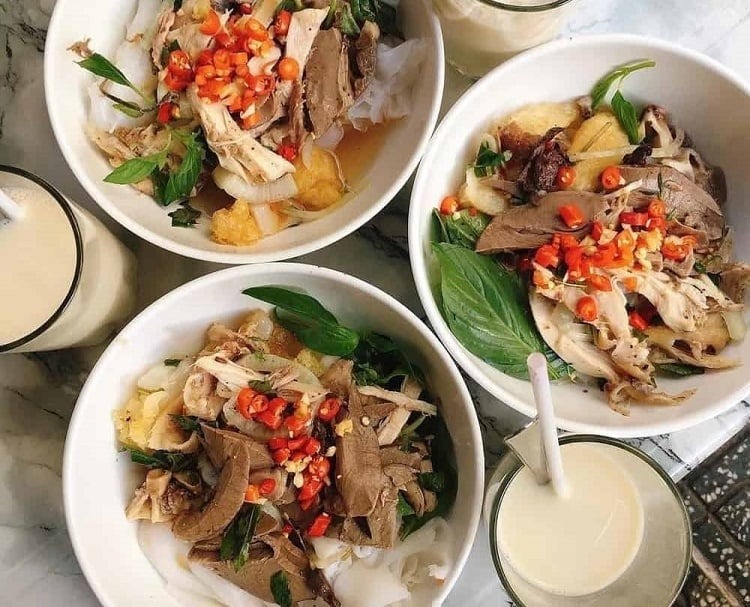 Bánh Ướt Lòng Gà Đà Lạt 