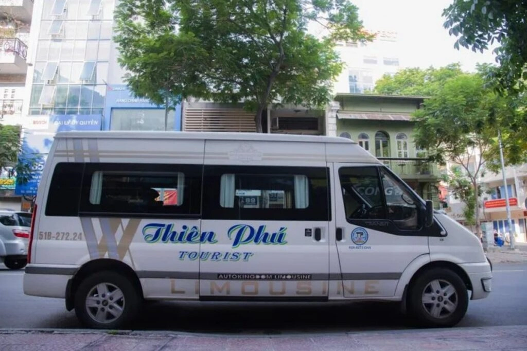 Nhà xe Thiên Phú – Xe 16 chỗ chất lượng cao tuyến TP.HCM – Hồ Tràm – Vũng Tàu